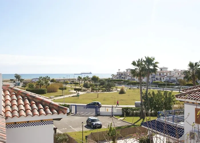 Apartamento Con Terraza Y Piscina A 300M De Playa